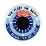 USS Mount Katmai AE-16 Ship Patch