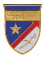 USS Knox FF-1052 Ship Patch