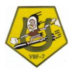 Navy Bomber - Fighter Squadron VBF-7 Patch