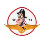 Navy Fighter Squadron VF-81 Patch