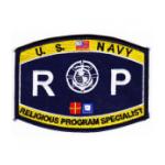 USN RATE RP Religious Program Specialist Patch