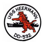 USS Heermann DD-532 Ship Patch