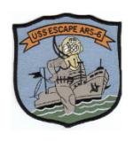 USS Escape ARS-6 Patch