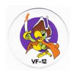 Navy Fighter Squadron VF-12 Patch