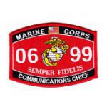 USMC MOS 0699 Communications Chief Patch