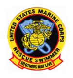 USMC Rescue Swimmer Patch