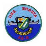 USS Shasta AE-6 Ship Patch