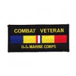 Combat Veteran USMC Patch