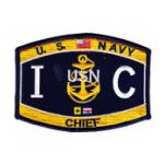 USN RATE IC Interior Communications Electrician Chief Patch