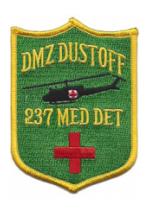 237th Medical Detachment DMZ Dusttoff Patch