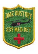 237th Medical Detachment DMZ Dusttoff Patch