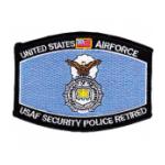 United States Air Force Security Police Retired MOS Patch