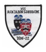 USS Benjamin Stoddert DDG-22 Ship Patch