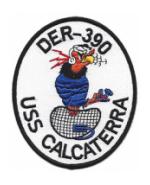 USS Calcaterra DER-390 Patch