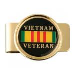 Vietnam Veteran Ribbon Money Clip