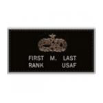 U.S. Air Force Black Leather Flight Badge