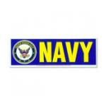 Navy Bumper Sticker