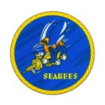 Navy Seabees Logo Outside Window Decal