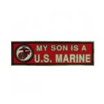 My Son Is A U.S. Marine Bumper Sticker