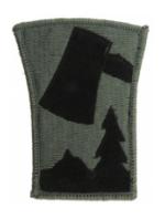 70th Infantry Division Patch Foliage Green (Velcro Backed)