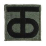 90th Reserve Command Patch Foliage Green (Velcro Backed)