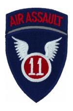 11th Air Assault Patch