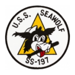USS Seawolf SS-197 Patch