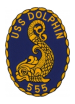 USS Dolphin SS-555 Patch