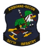 327th Infantry Airborne Recon Patch