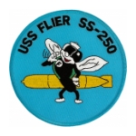 USS Flier SS-250 Patch