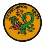 USS Scorpion SS-278 Patch