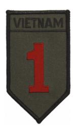 1st Infantry Division Vietnam Patch