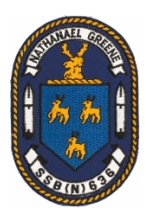 USS Nathanael Greene SSB(N)-636 Patch