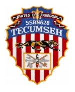 USS Tecumseh SSBN-628 Patch