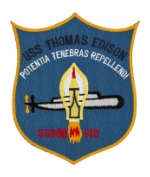 USS Thomas Edison SSB(N)-610 Patch