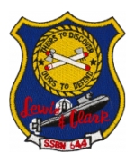 USS Lewis & Clark SSBN-644 Patch