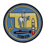 USS Will Rogers SSBN-659 Patch