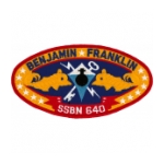 USS Benjamin Franklin SSBN-640 Patch