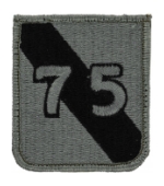 75th Infantry Division Patch Foliage Green (Velcro Backed)