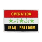 Operation Iraqi Freedom Flag Patch