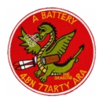 77th Artillery 4th Bn / A Battery Patch