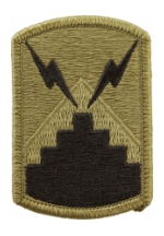 7th Signal Brigade Scorpion / OCP Patch With Hook Fastener)