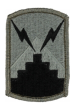 7th Signal Brigade Patch Foliage Green (Velcro Backed)