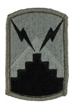 7th Signal Brigade Patch Foliage Green (With Hook Fastener)
