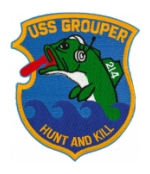 USS Grouper SSK-214 Submarine Patch