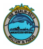 USS MARLIN SST-2 PATCH