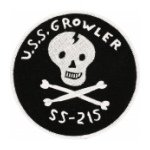 USS Growler SS-215 Submarine Patch