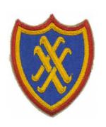 20th Army Corps Patch