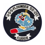 USS Flounder SS-251 Patch9.95