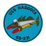 USS Haddock SS-231 Submarine Patch